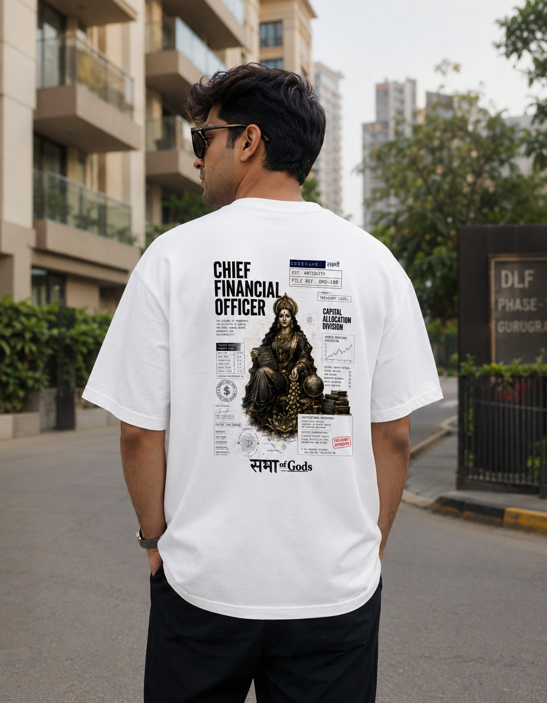 Chief Financial Officer | Lakshmi Unisex Oversized Standard T-Shirt